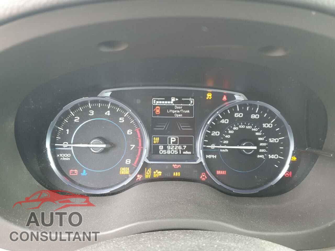 SUBARU FORESTER 2018 - JF2SJARC7JH555587