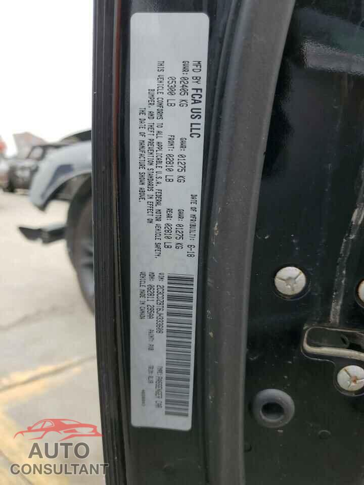 DODGE CHALLENGER 2018 - 2C3CDZBT6JH333608
