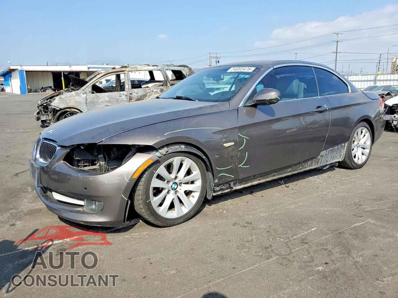 BMW 3 SERIES 2011 - WBADW7C56BE727484