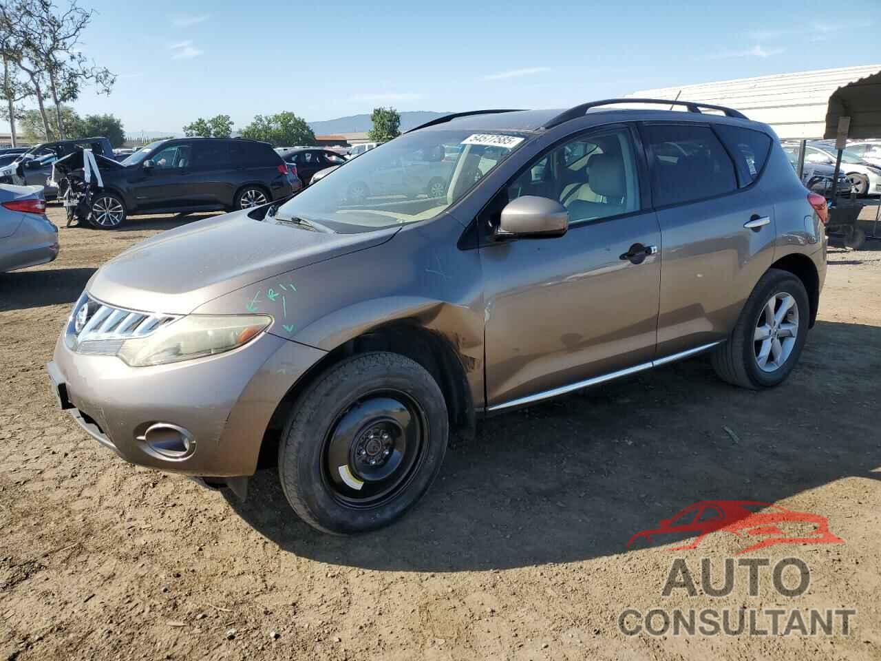 NISSAN MURANO 2009 - JN8AZ18U29W023432