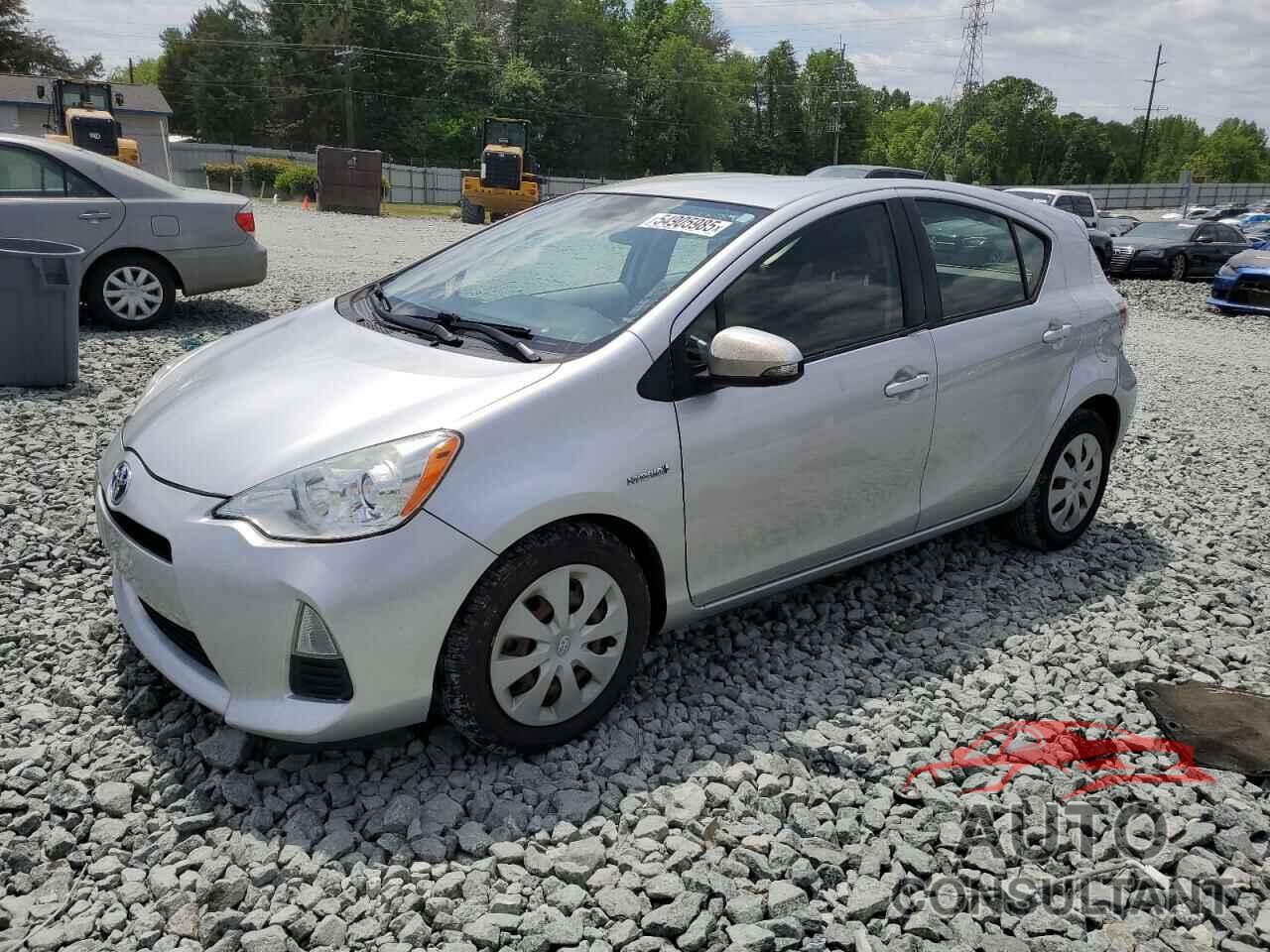TOYOTA PRIUS 2012 - JTDKDTB33C1005648