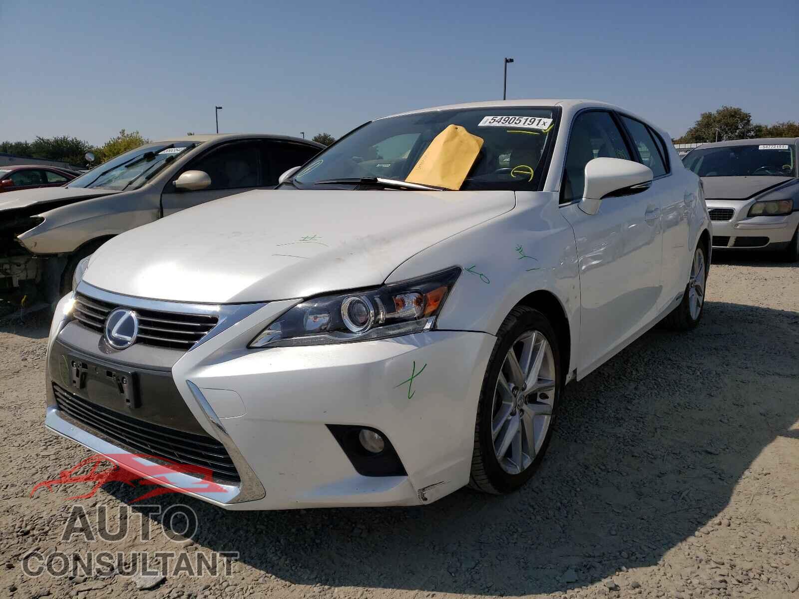 LEXUS CT 200 2017 - JTHKD5BH8H2284652