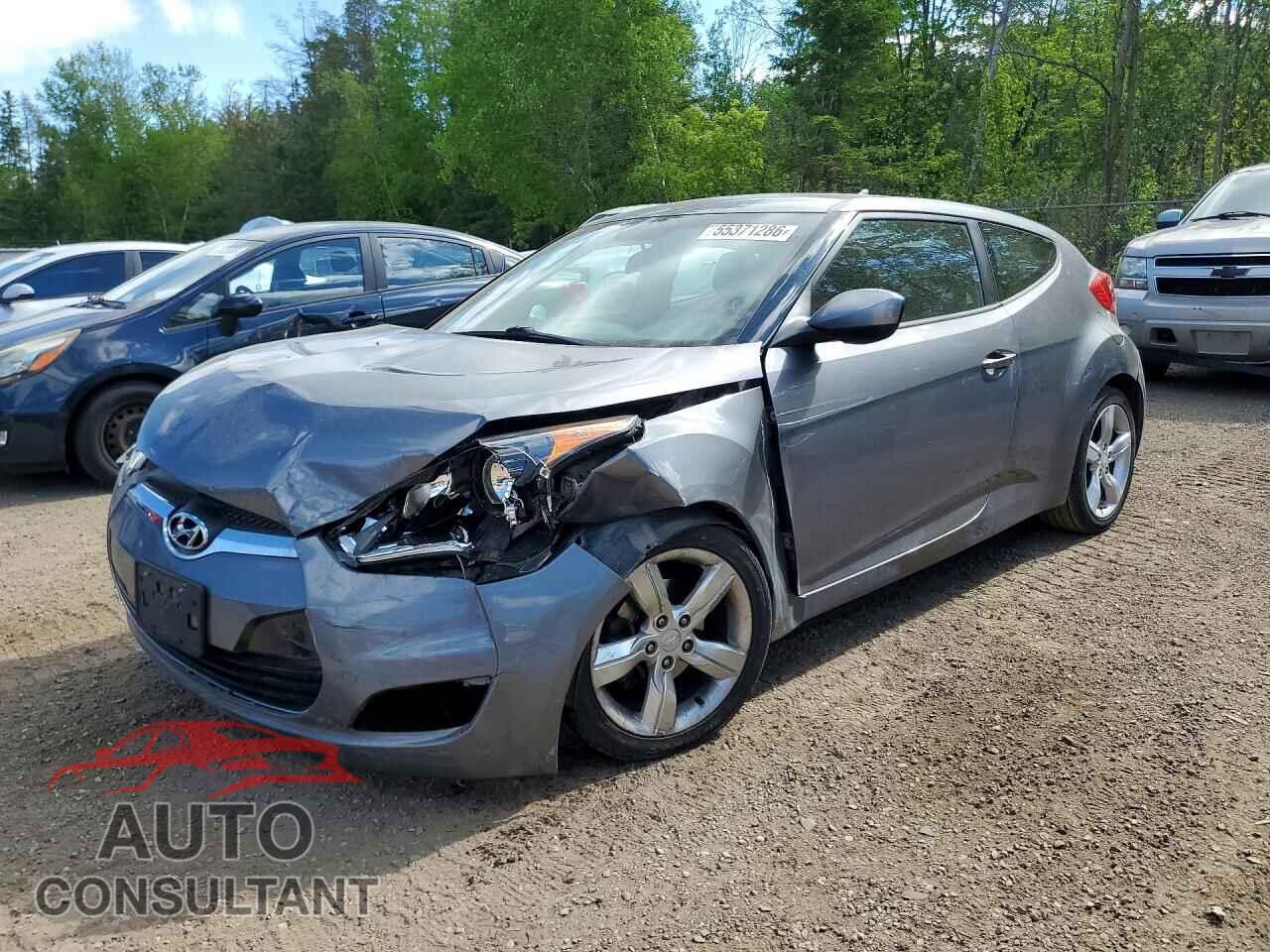 HYUNDAI VELOSTER 2013 - KMHTC6AD7DU109252