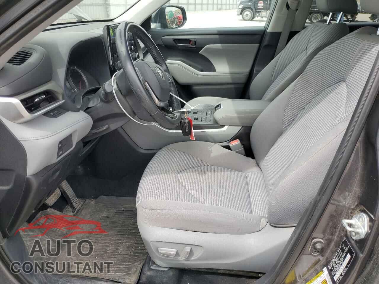 TOYOTA HIGHLANDER 2021 - 5TDBZRBH4MS155336