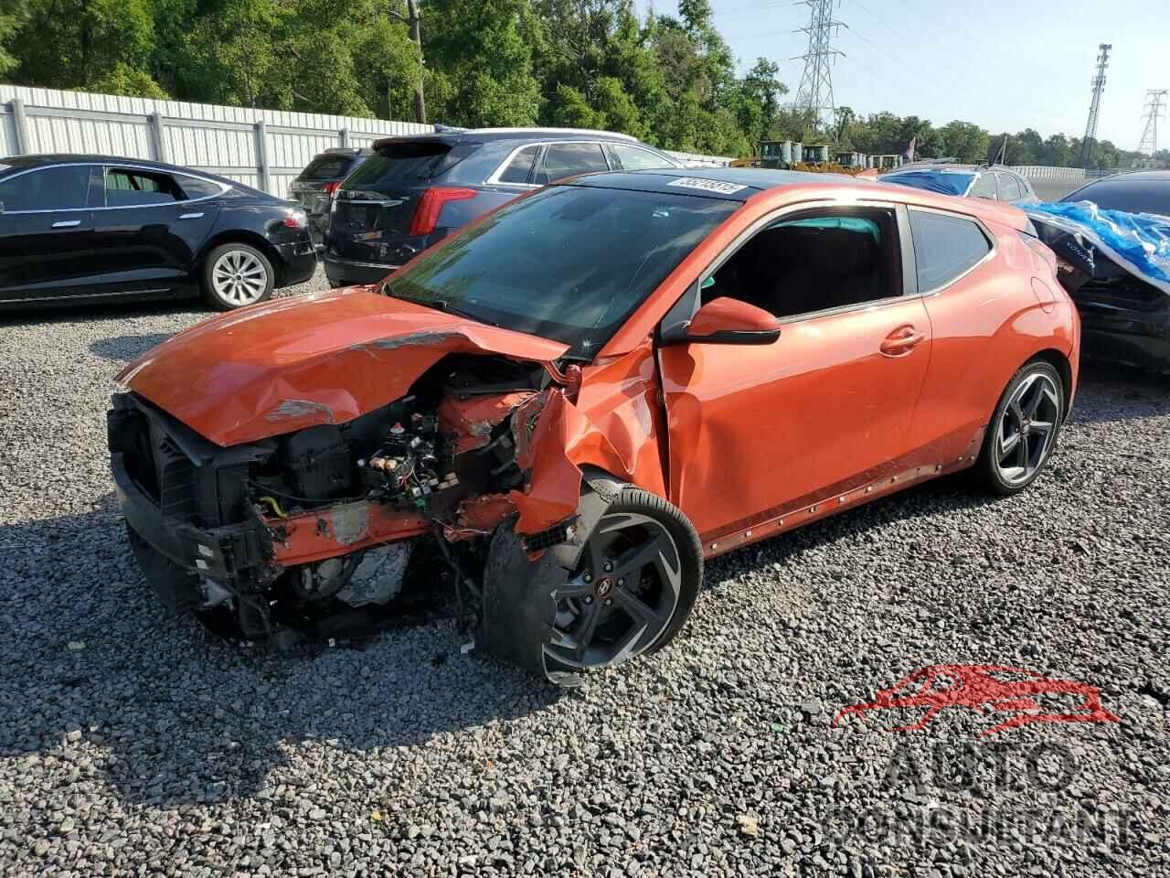 HYUNDAI VELOSTER 2019 - KMHTH6AB2KU020508