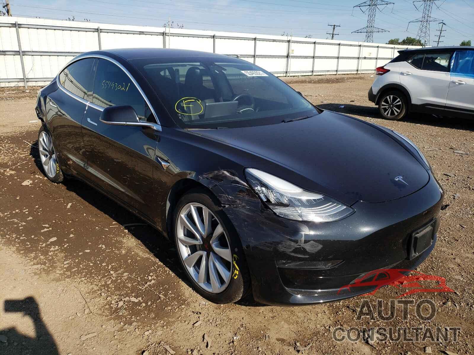 TESLA MODEL 3 2018 - 5YJ3E1EB3JF071629