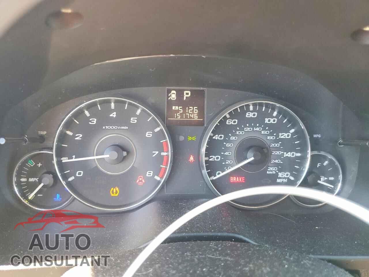SUBARU OUTBACK 2011 - 4S4BRDKC7B2406325