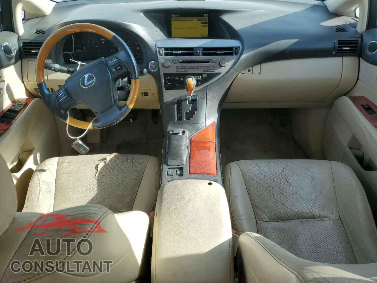 LEXUS RX350 2011 - 2T2BK1BA9BC108121