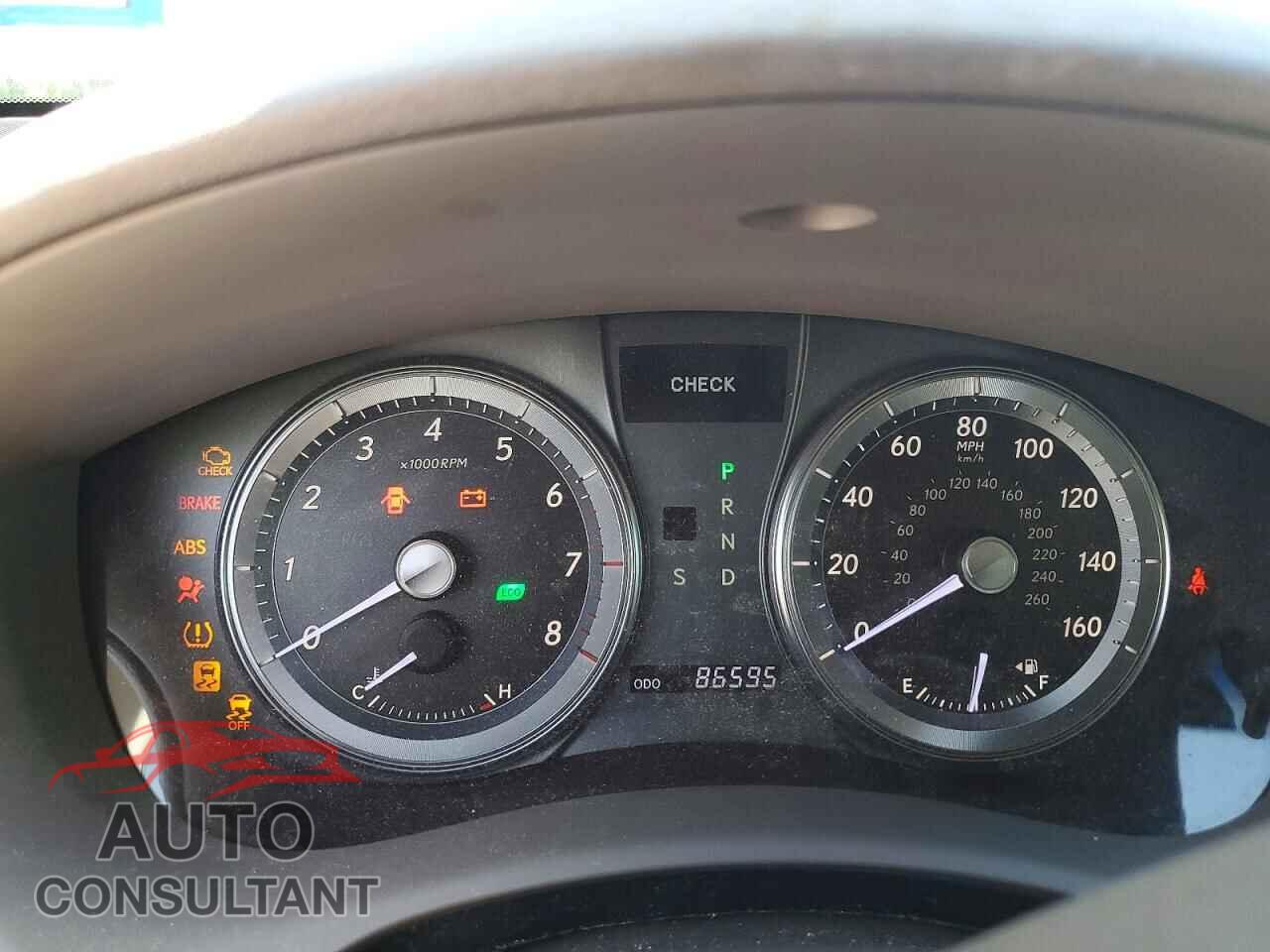 LEXUS ES350 2011 - JTHBK1EG8B2434560