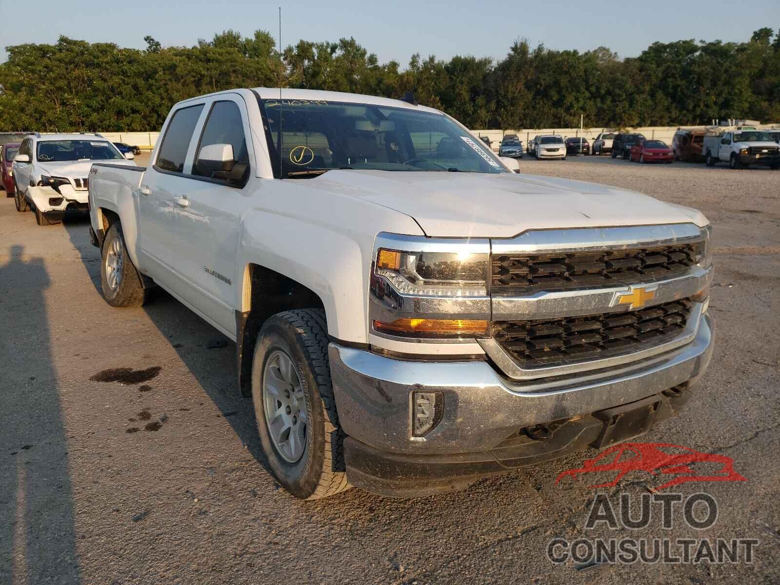 CHEVROLET SILVERADO 2018 - 3GCUKREC6JG240394