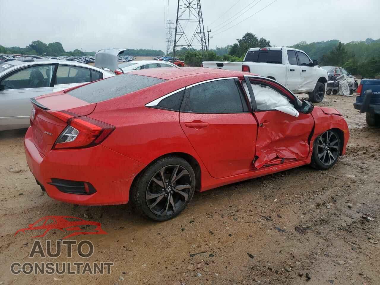 HONDA CIVIC 2019 - 2HGFC2F87KH593835