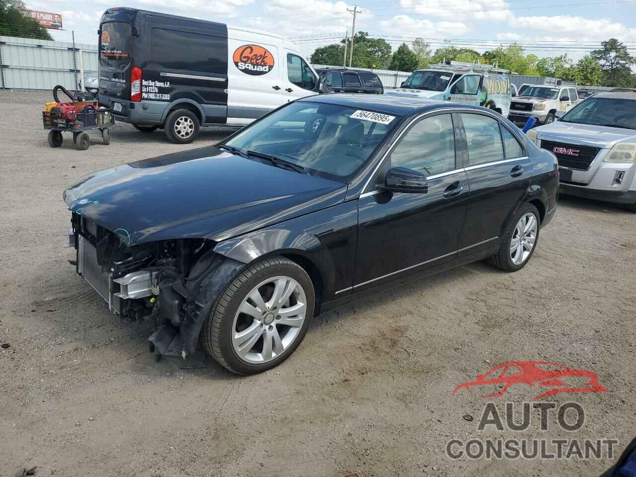 MERCEDES-BENZ C-CLASS 2010 - WDDGF5EBXAF468889