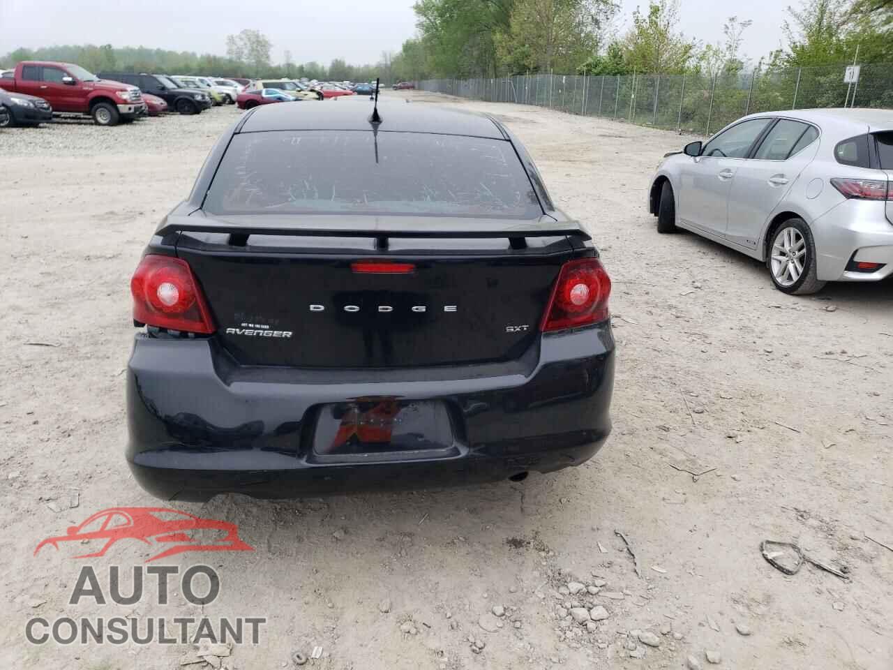 DODGE AVENGER 2012 - 1C3CDZEG6CN217964