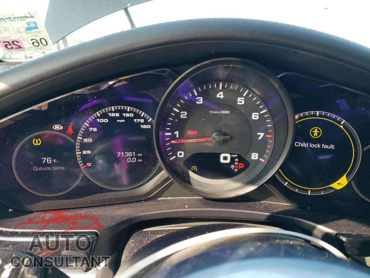PORSCHE PANAMERA 2017 - WP0AA2A77HL101751