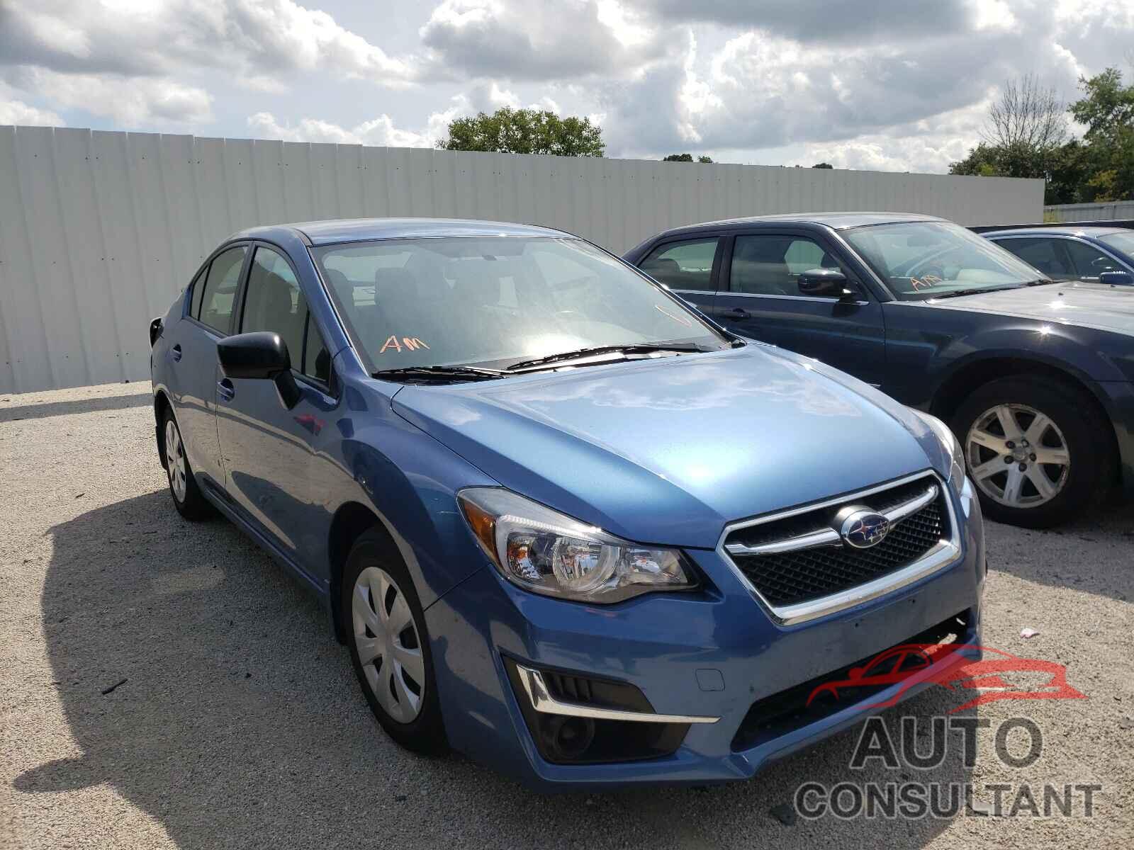 SUBARU IMPREZA 2016 - JF1GJAA62GH023642