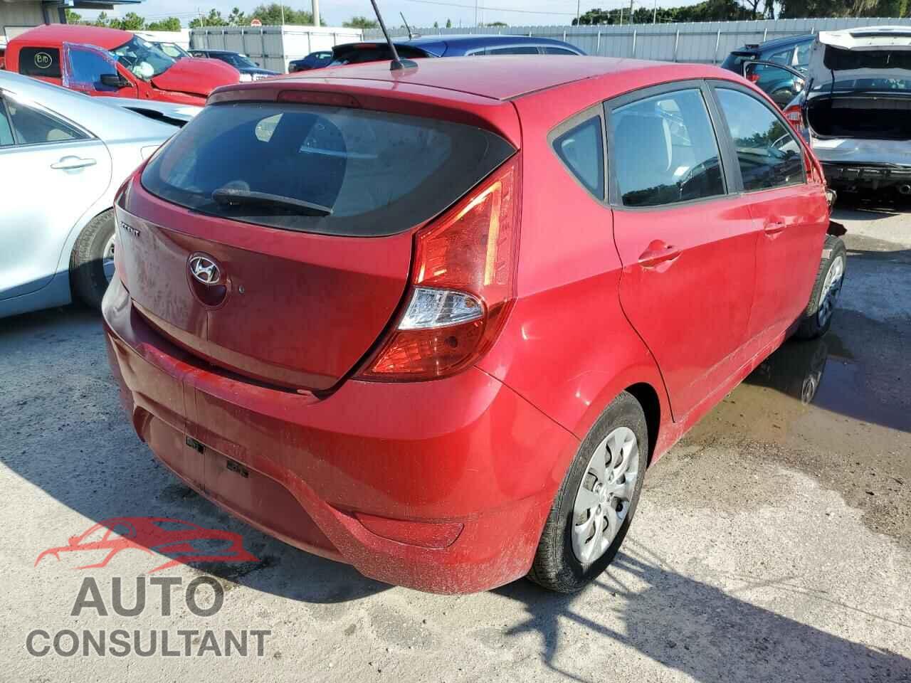 HYUNDAI ACCENT 2017 - KMHCT5AE9HU307520