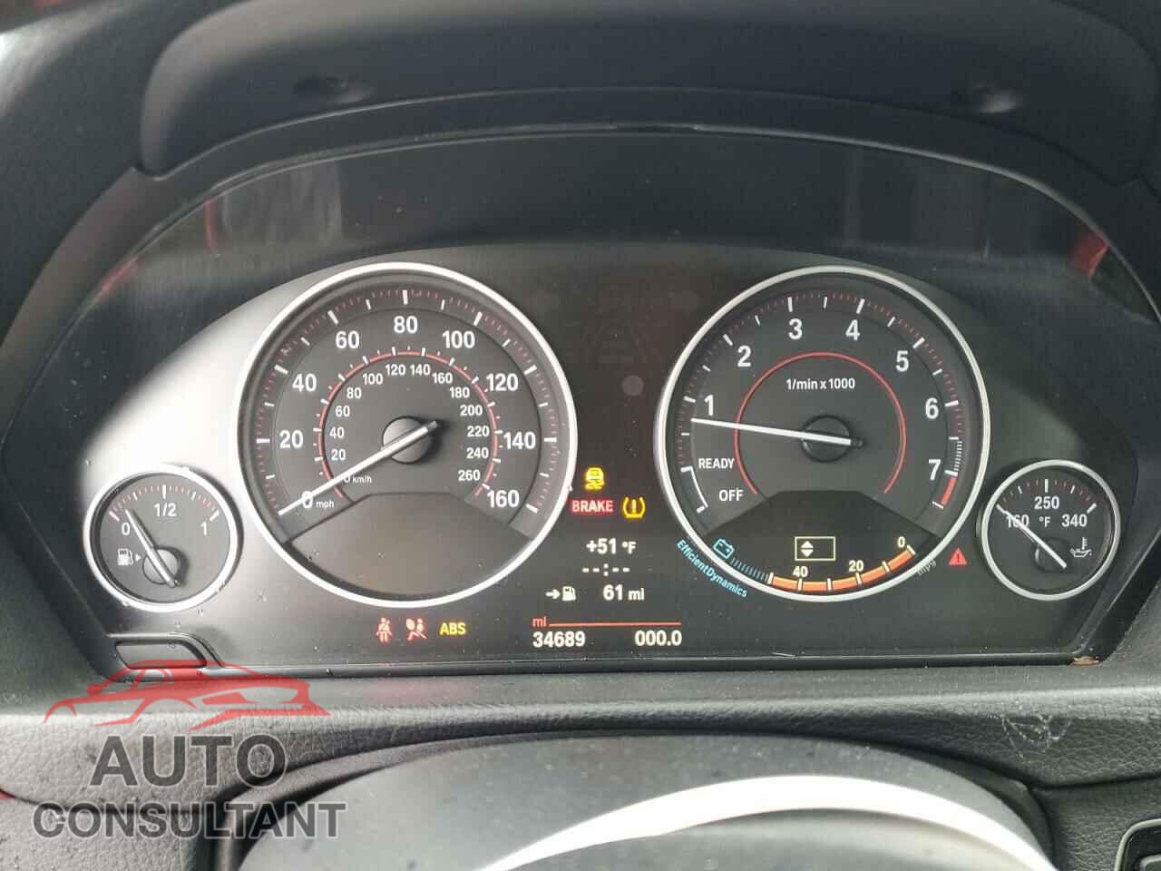 BMW 3 SERIES 2014 - WBA3A9C52EF686534