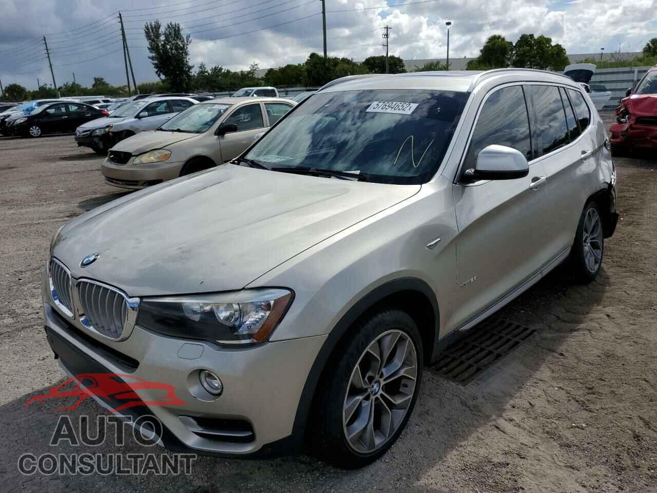 BMW X3 2016 - 5UXWX9C55G0D74939