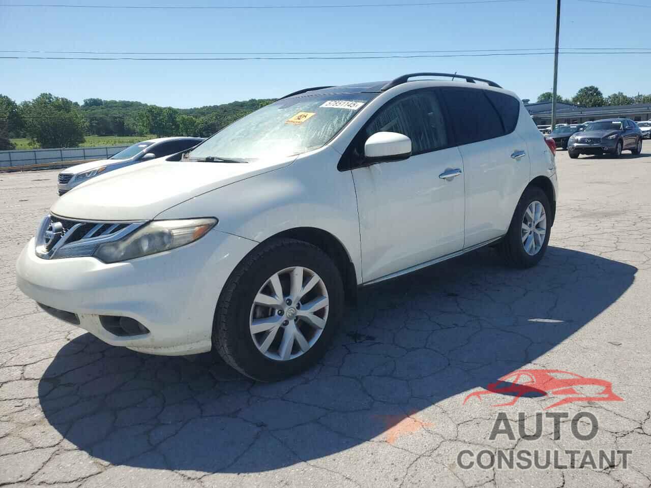 NISSAN MURANO 2012 - JN8AZ1MU4CW109550
