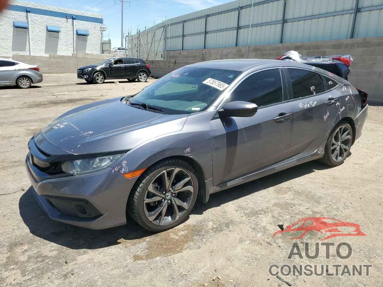 HONDA CIVIC 2020 - 2HGFC2F89LH581848