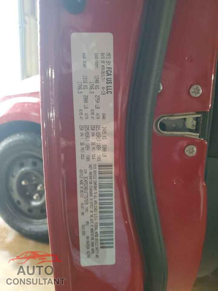DODGE JOURNEY 2019 - 3C4PDCAB1KT757970