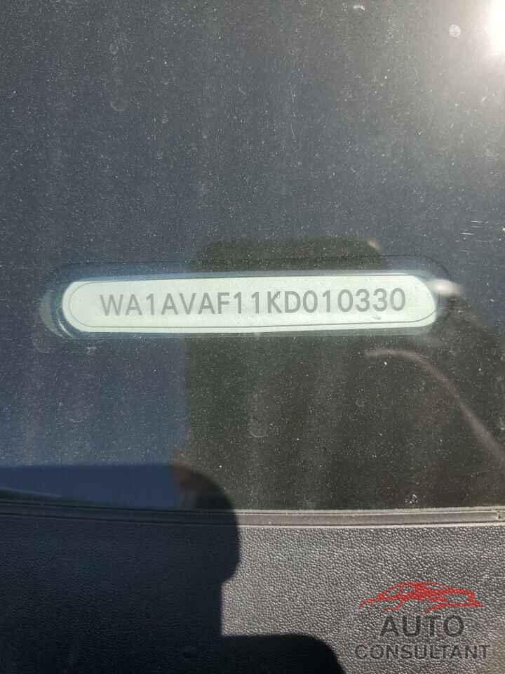 AUDI Q8 2019 - WA1AVAF11KD010330