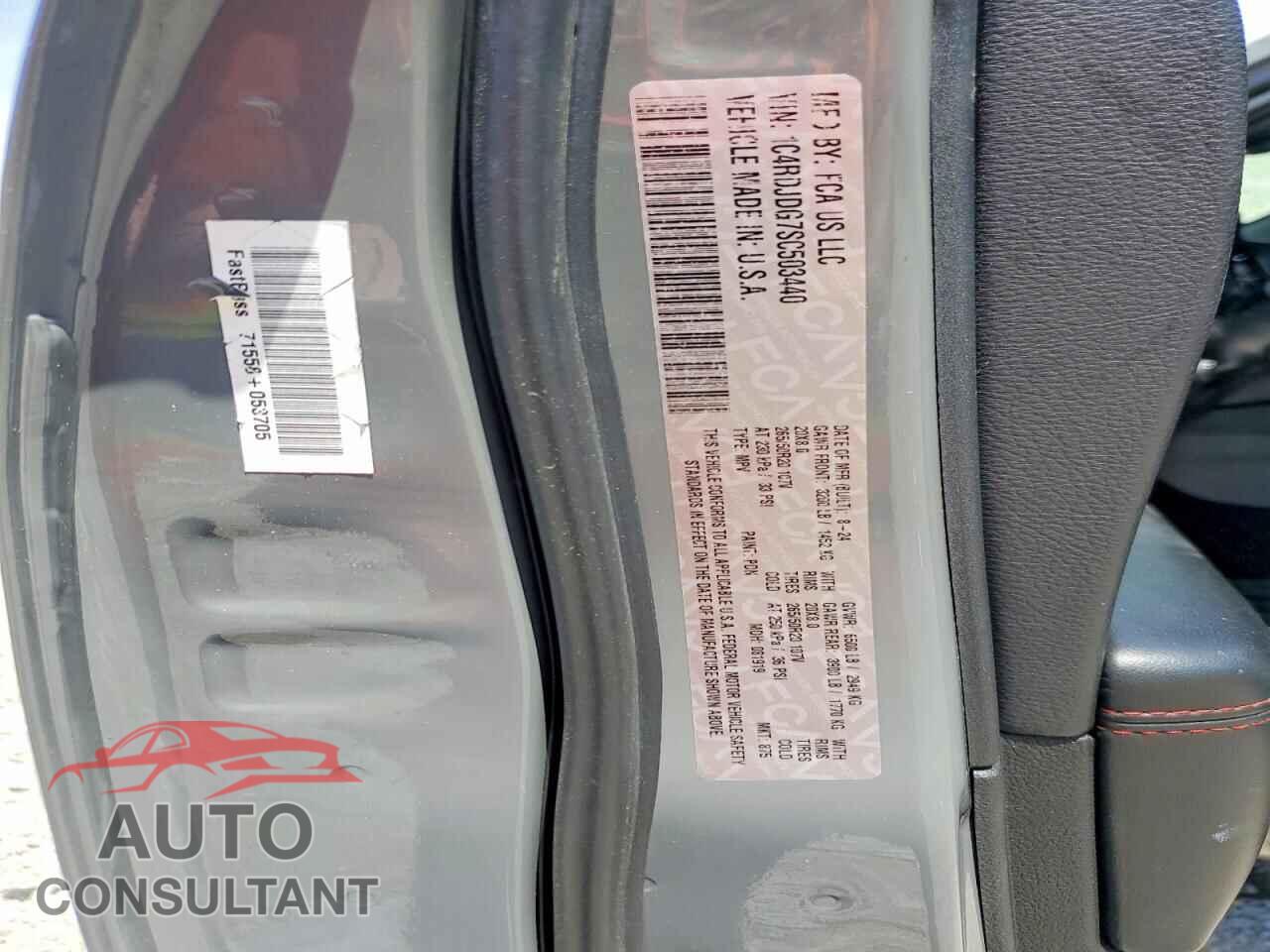 DODGE DURANGO 2025 - 1C4RDJDG7SC503440