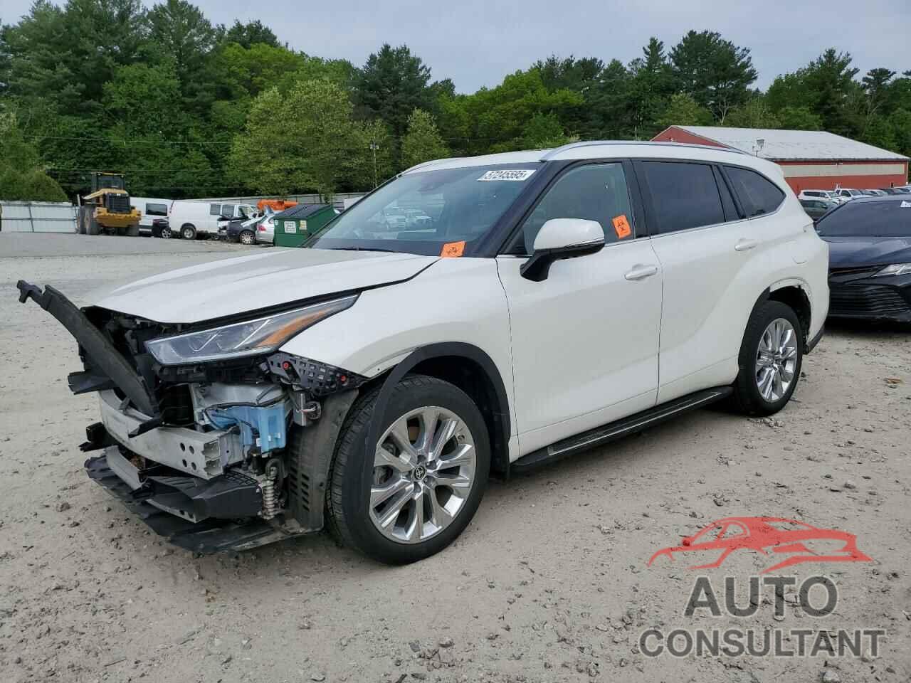 TOYOTA HIGHLANDER 2021 - 5TDDZRBH1MS534562