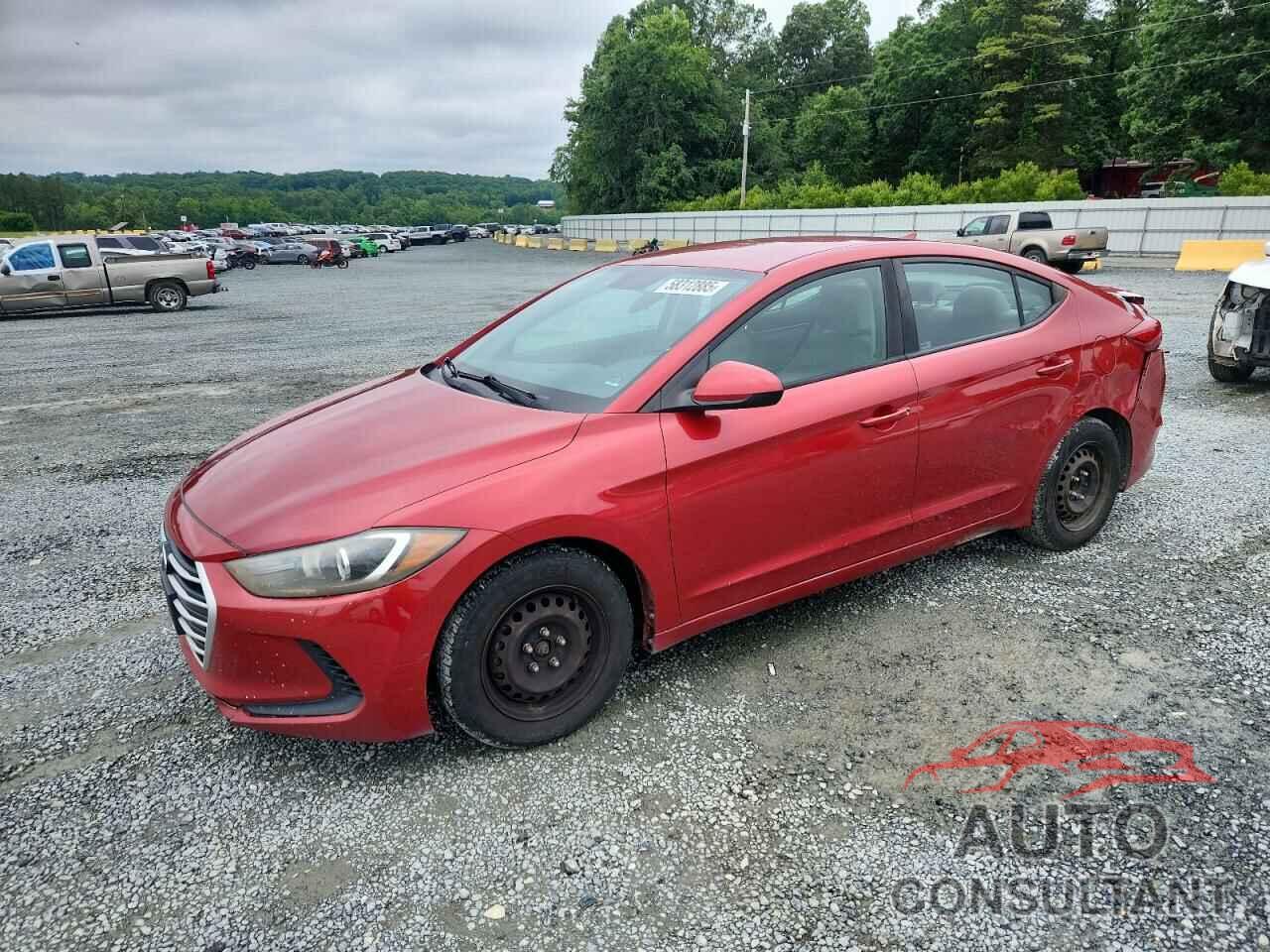 HYUNDAI ELANTRA 2017 - 5NPD74LF4HH149305