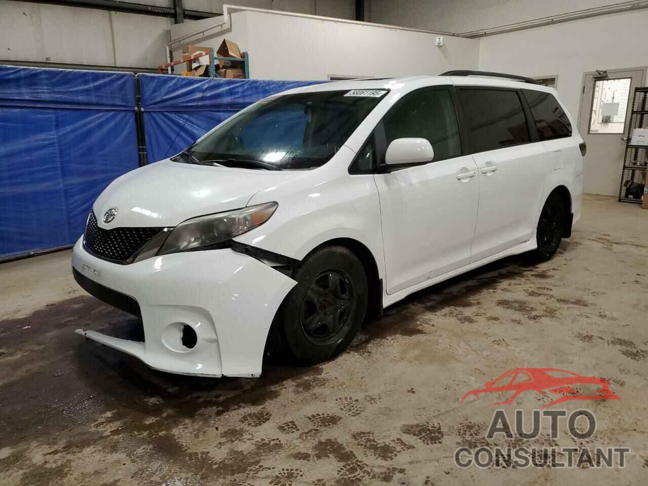 TOYOTA SIENNA 2012 - 5TDXK3DC1CS206007