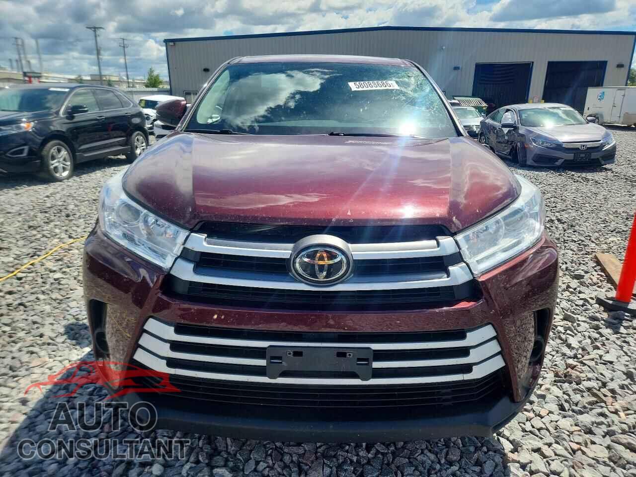 TOYOTA HIGHLANDER 2017 - 5TDBZRFH5HS420622