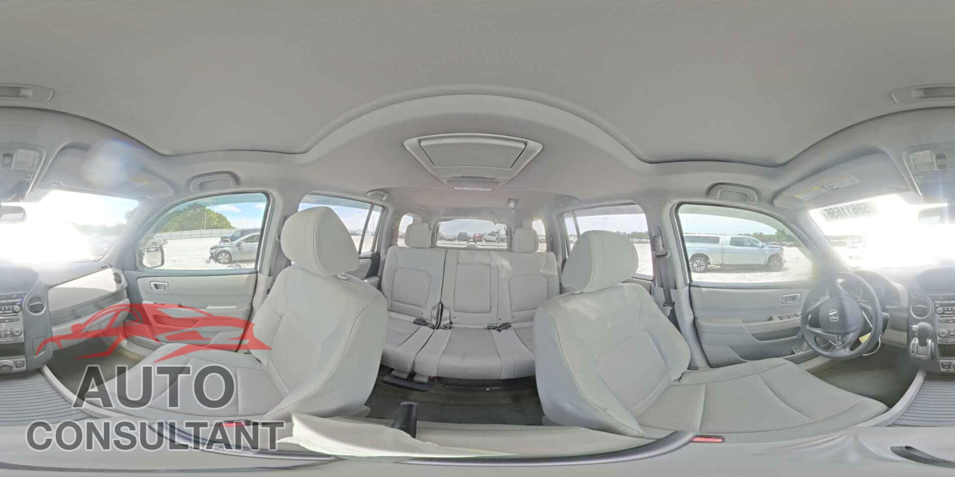 HONDA PILOT 2015 - 5FNYF3H30FB027193