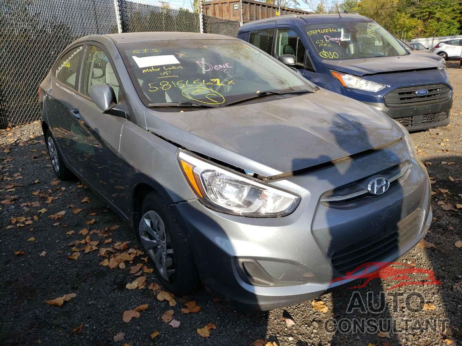 HYUNDAI ACCENT 2017 - KMHCT4AE1HU362814
