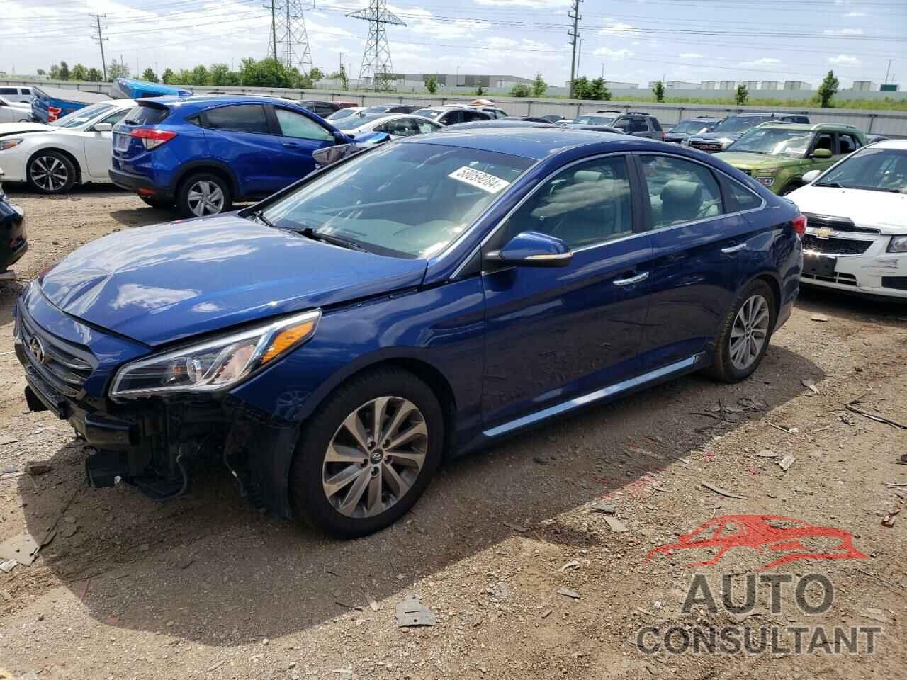 HYUNDAI SONATA 2017 - 5NPE34AFXHH547041