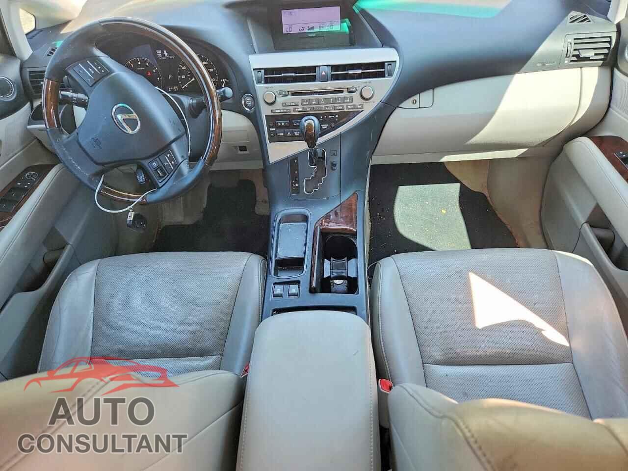 LEXUS RX350 2012 - 2T2BK1BA5CC134023