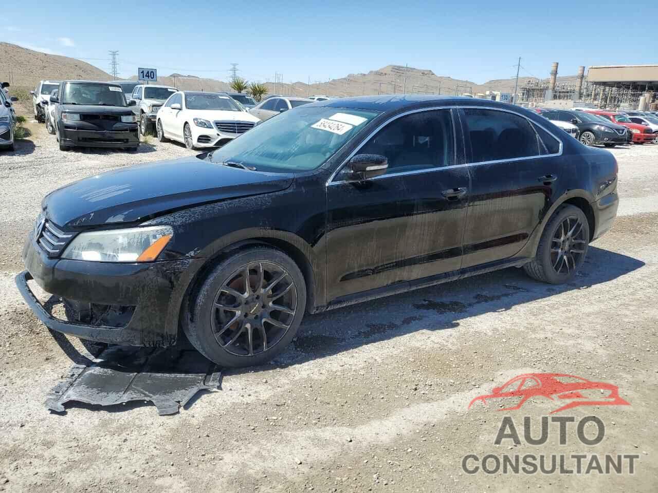 VOLKSWAGEN PASSAT 2013 - 1VWBP7A37DC076418