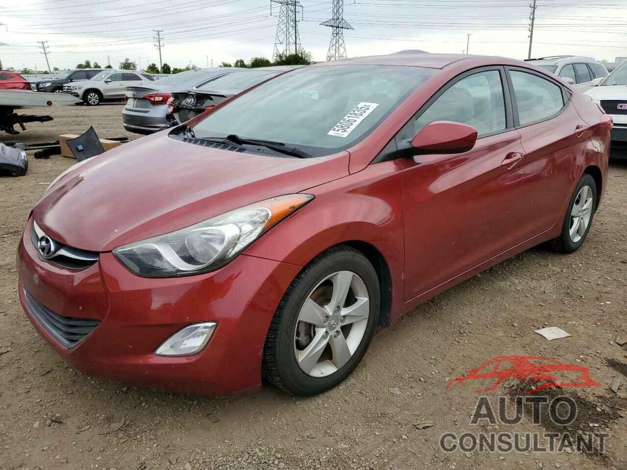 HYUNDAI ELANTRA 2013 - 5NPDH4AE6DH407244