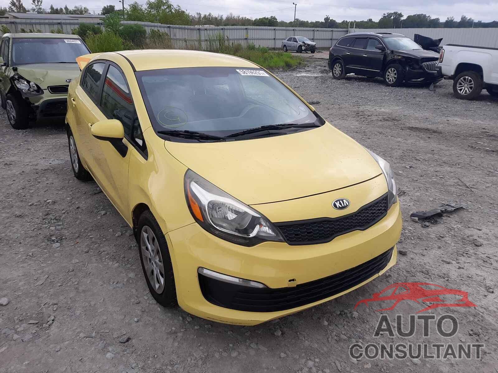 KIA RIO 2016 - KNADM4A37G6588246