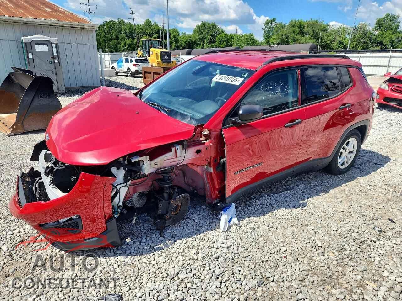 JEEP COMPASS 2017 - 3C4NJCAB1HT669350