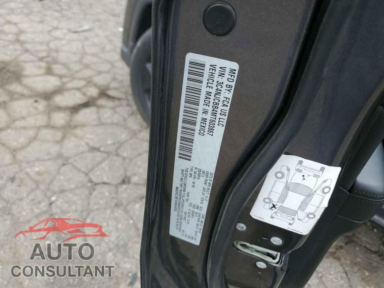 JEEP COMPASS 2021 - 3C4NJCBB4MT603867