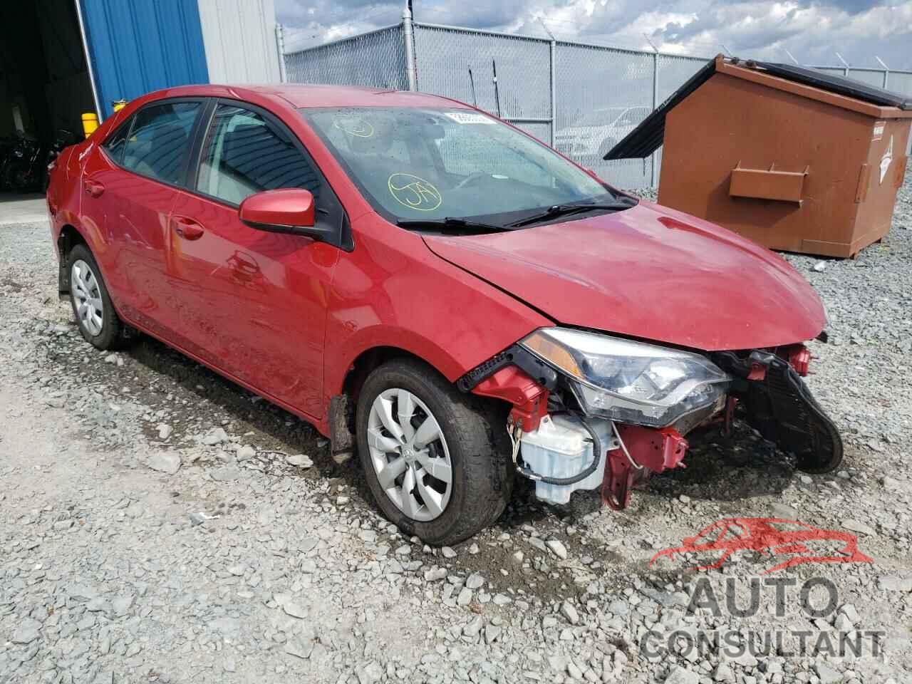 TOYOTA COROLLA 2016 - 2T1BURHE1GC641756