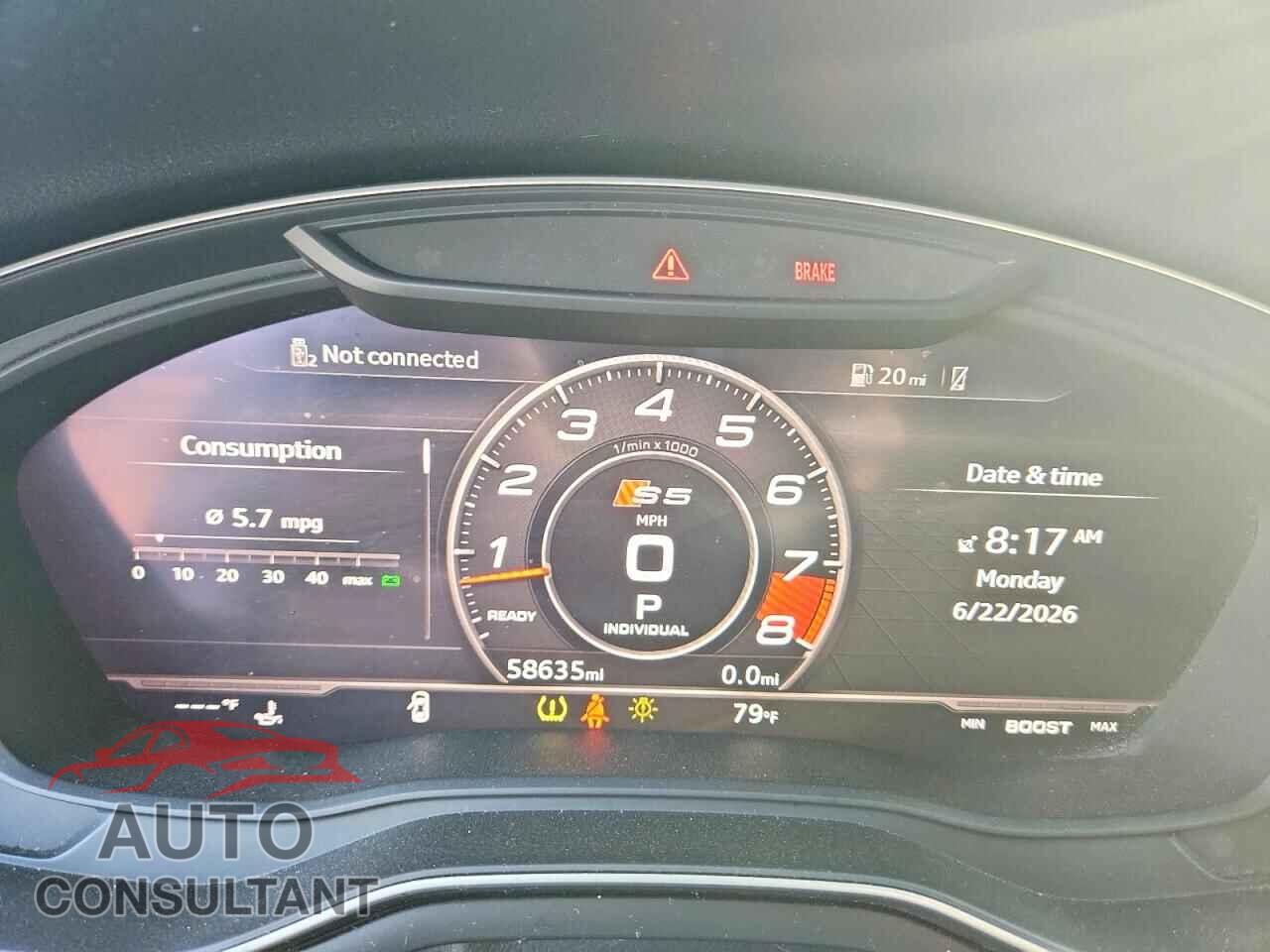AUDI S5/RS5 2019 - WAUC4CF59KA017492