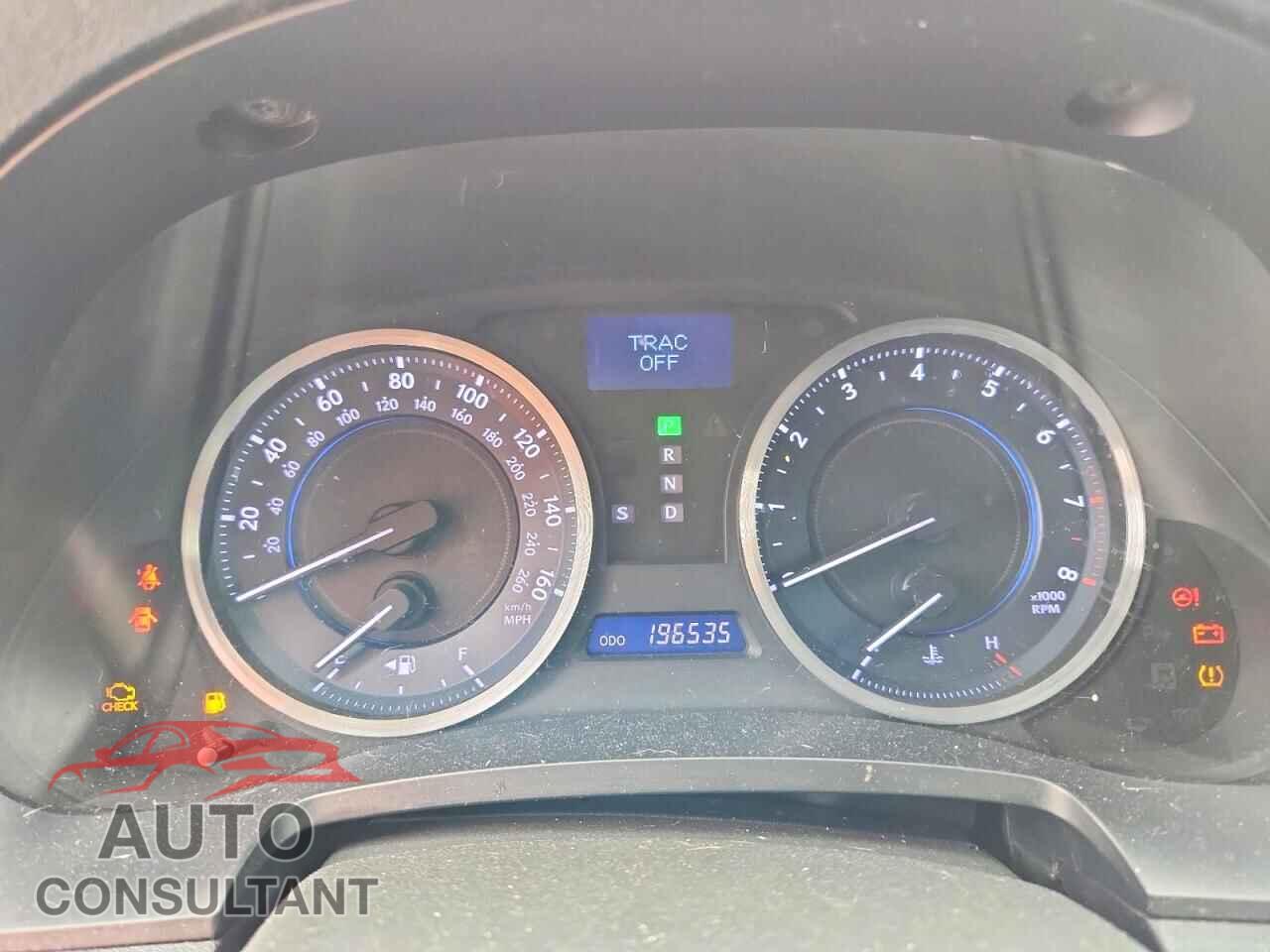 LEXUS IS 2012 - JTHBF5C21C5157401