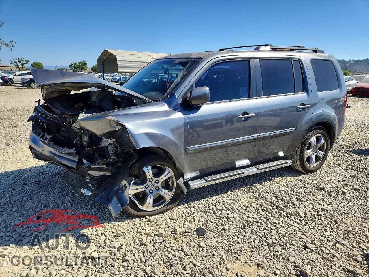 HONDA PILOT 2013 - 5FNYF4H78DB052610