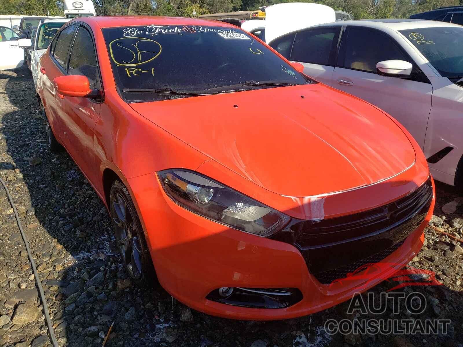 DODGE DART 2016 - 1C3CDFFA8GD818605