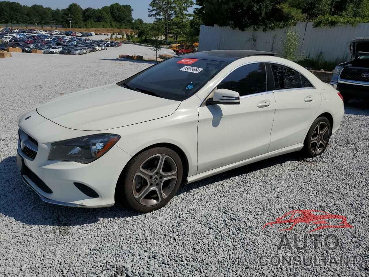 MERCEDES-BENZ CLA-CLASS 2018 - WDDSJ4GB8JN531543