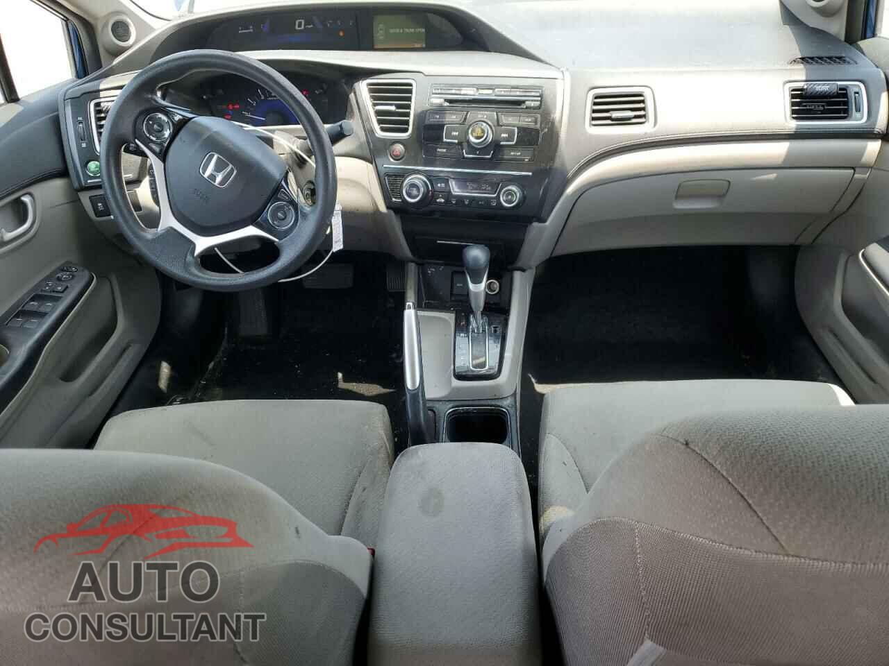 HONDA CIVIC 2013 - 19XFB2F80DE268458