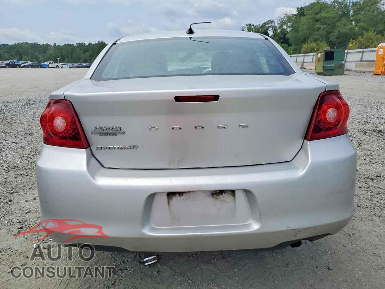 DODGE AVENGER 2012 - 1C3CDZABXCN110636