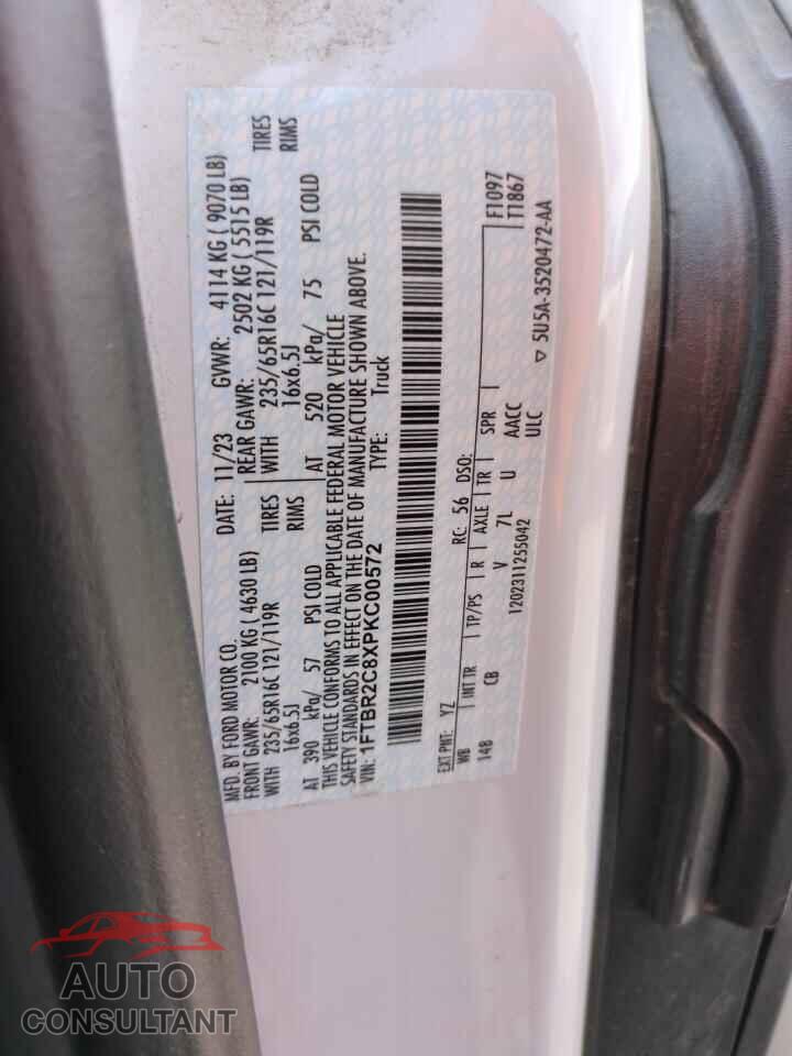 FORD TRANSIT 2023 - 1FTBR2C8XPKC00572