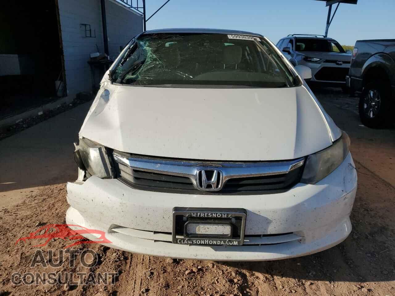 HONDA CIVIC 2012 - 2HGFB2F65CH518487